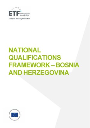 National qualifications framework – Bosnia and Herzegovina_cover